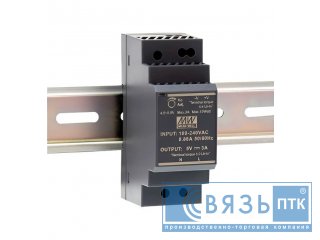 Блок питания MEAN WELL HDR-30-24 24V 1.5A 36W на DIN-рейку